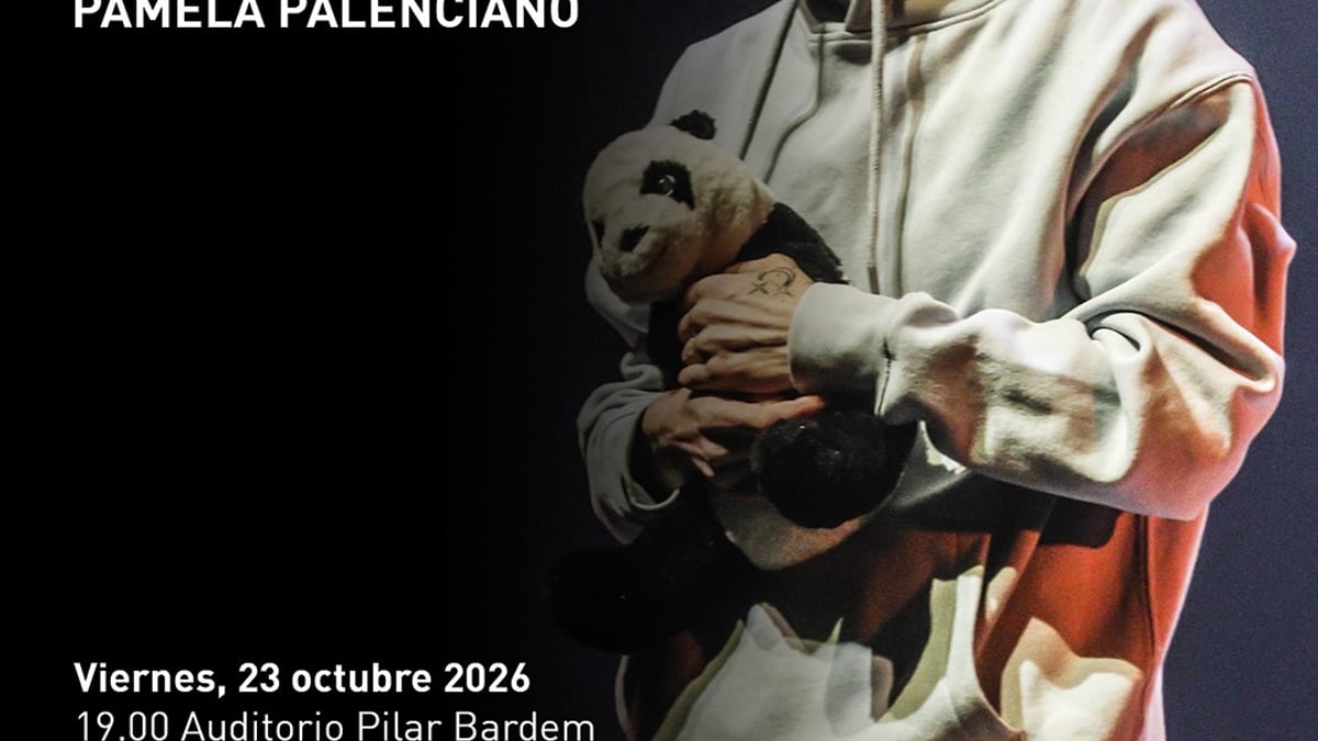 Cartel del monólogo 'No solo duelen los golpes' de Pamela Palenciano para la función en Rivas Vaciamadrid el 23 de octubre de 2026