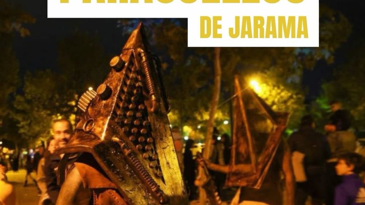 Cartel de Halloween 2024 en Paracuellos de Jarama con promoción de Área Cero y actividades temáticas