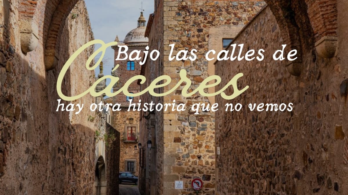 Representación artística del patrimonio subterráneo de Cáceres: pasadizos y construcciones históricas bajo la Ciudad Monumental