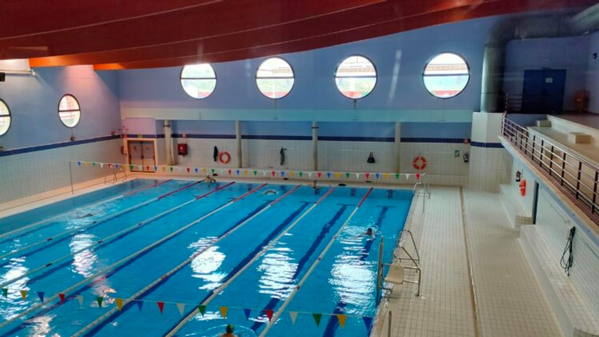 Piscina del polideportivo Parque del Sureste en Rivas Vaciamadrid