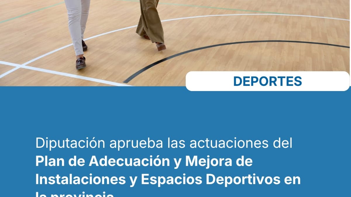 Plan de Adecuación y Mejora de Instalaciones Deportivas 2026 de la Diputación de Cádiz
