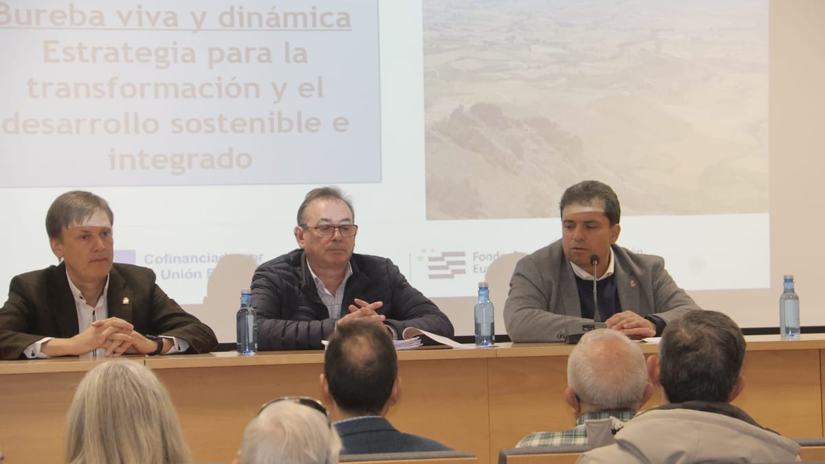 Presentación del Plan de Actuación Integrado Bureba viva y dinámica de la Diputación de Burgos en Briviesca