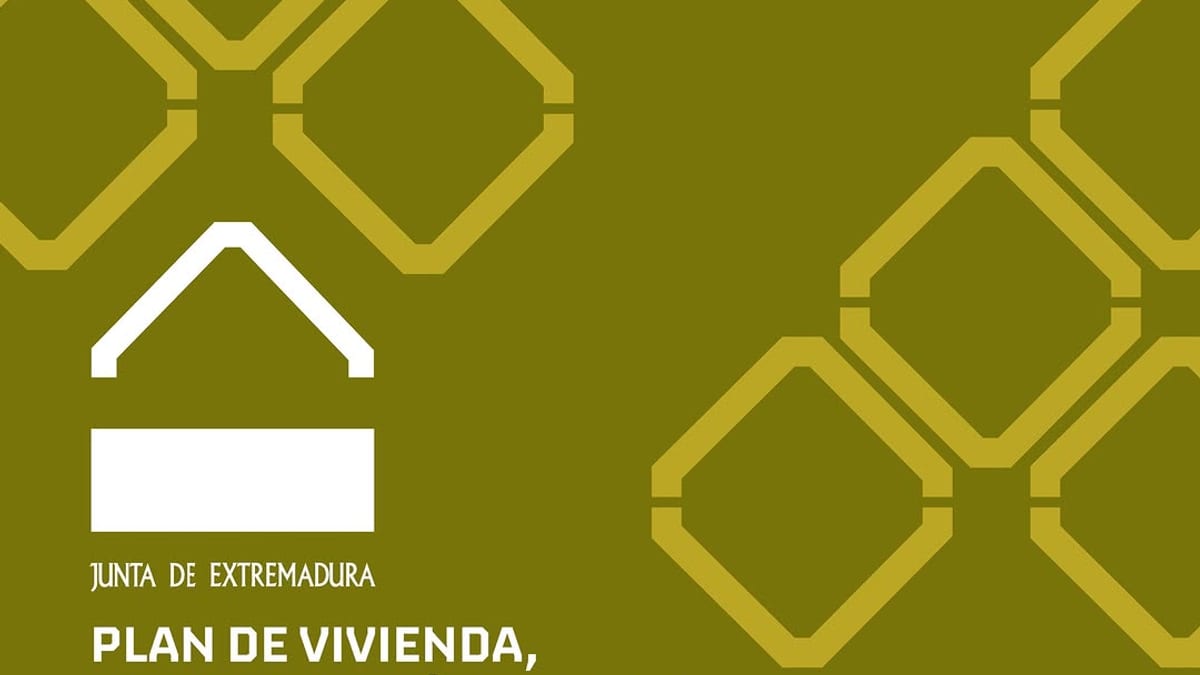 Infografía del Plan de Vivienda, Rehabilitación y Suelo 2026-2030 de la Junta de Extremadura