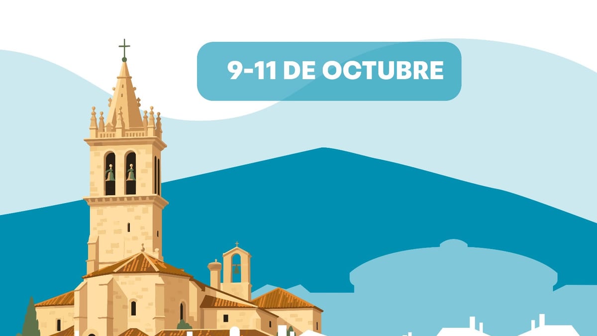 Cartel de actividades del fin de semana en Colmenar Viejo para el puente de La Hispanidad del 9 al 11 de octubre