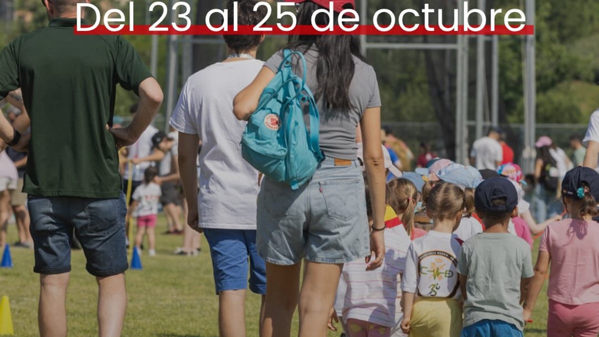 Cartel de planes tricantinos del 23 al 25 de octubre con propuestas de cultura, deporte y ocio familiar