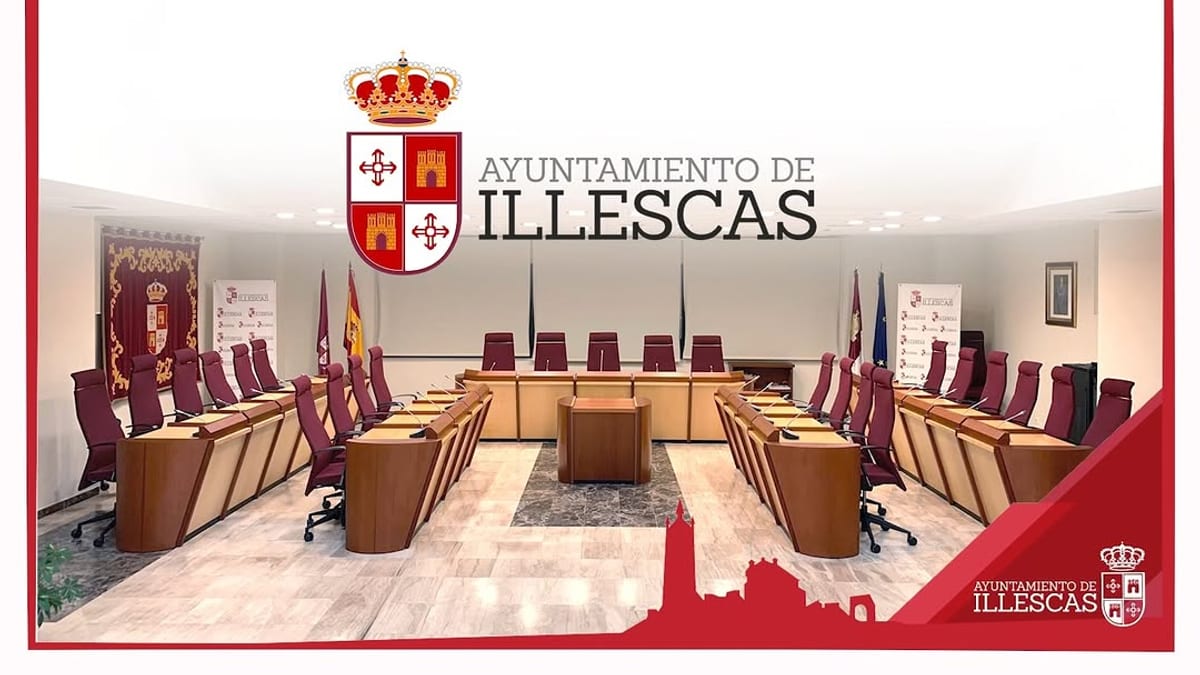 Cartel de convocatoria de pleno extraordinario del Ayuntamiento de Illescas