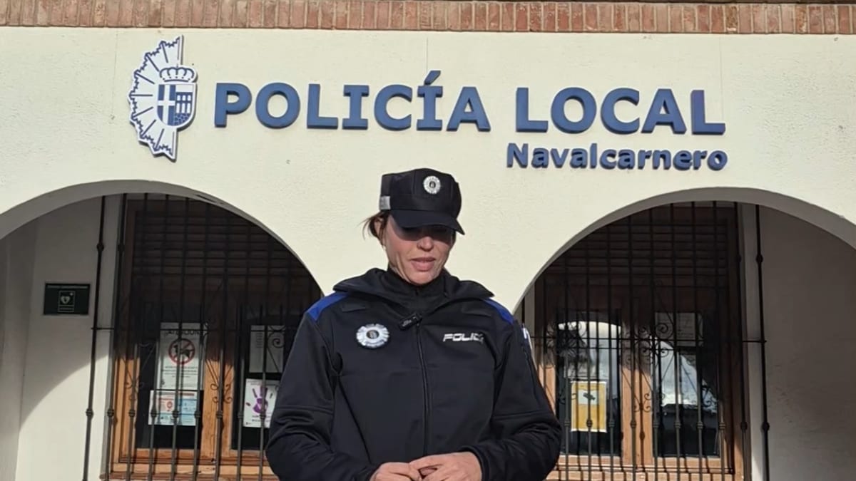 Cartel informativo de indicaciones de Halloween de la Policía Local de Navalcarnero