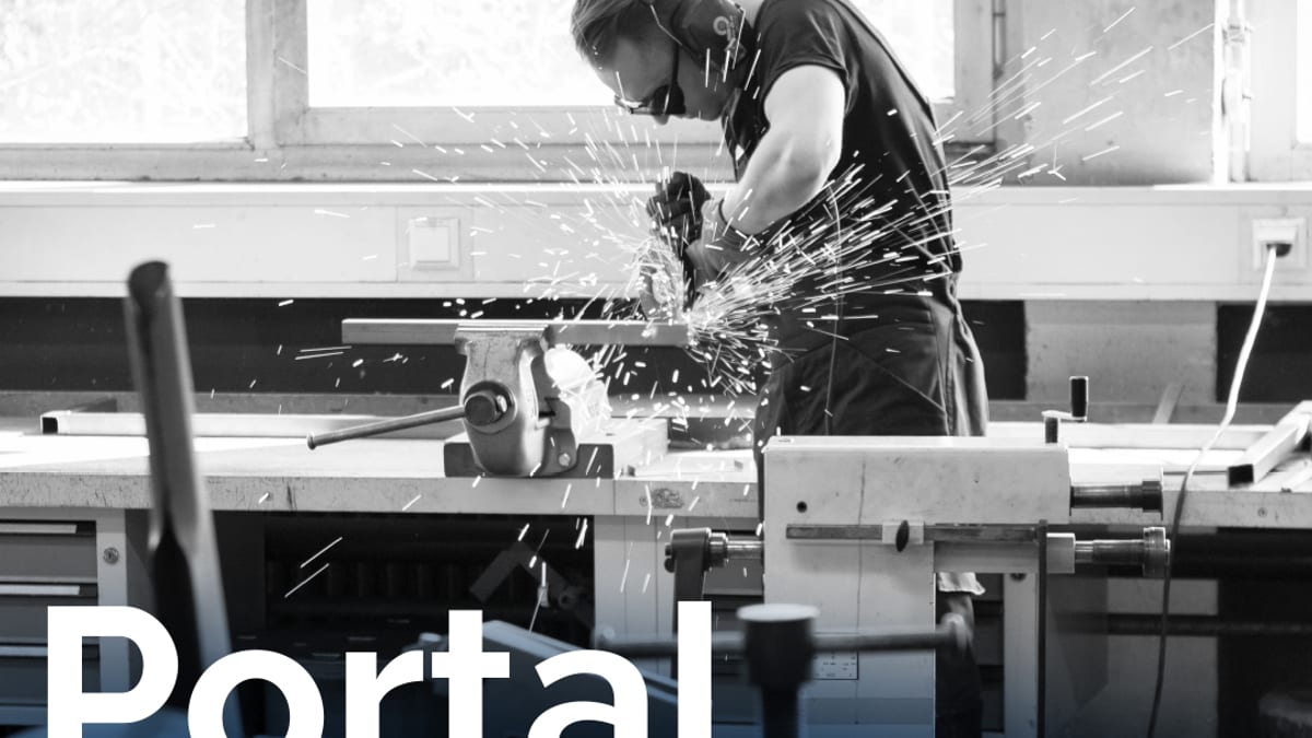 Cartel informativo del Portal de Empleo de la Agencia de Colocación del Ayuntamiento de Valdemoro
