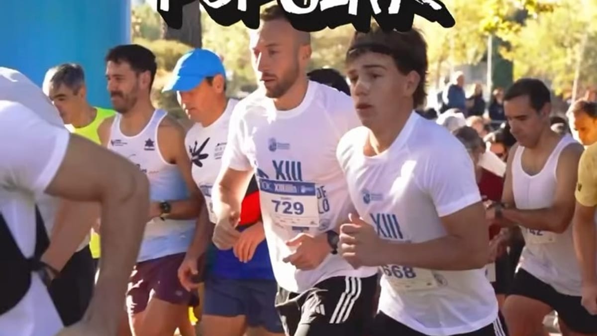 Participantes en la Carrera Popular de Pozuelo de Alarcón en recorridos de 5 y 10 kilómetros