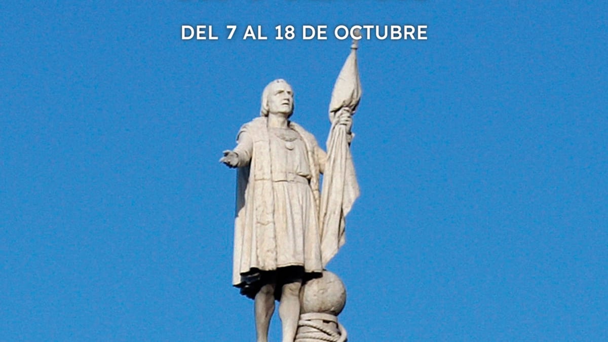 Cartel de celebración de la Hispanidad en Pozuelo de Alarcón del 7 al 18 de octubre