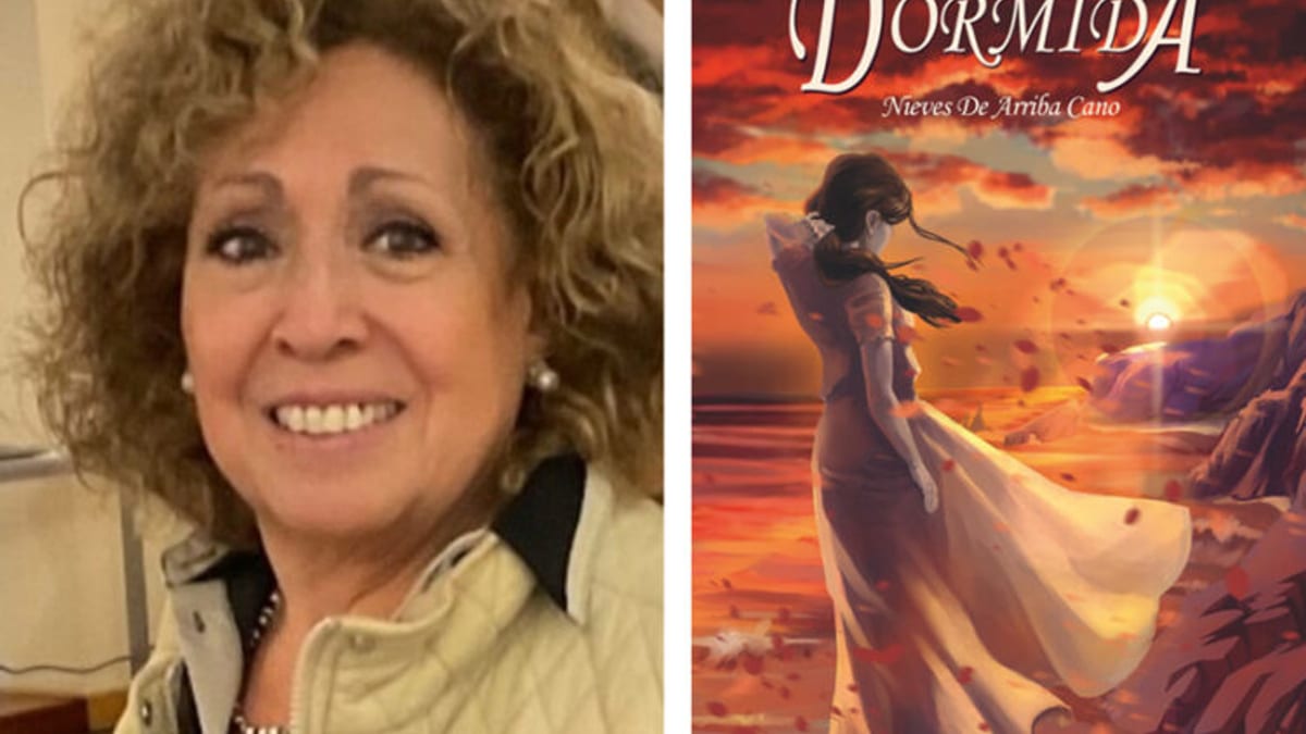 Nieves De Arriba Cano, autora de la novela La edad dormida
