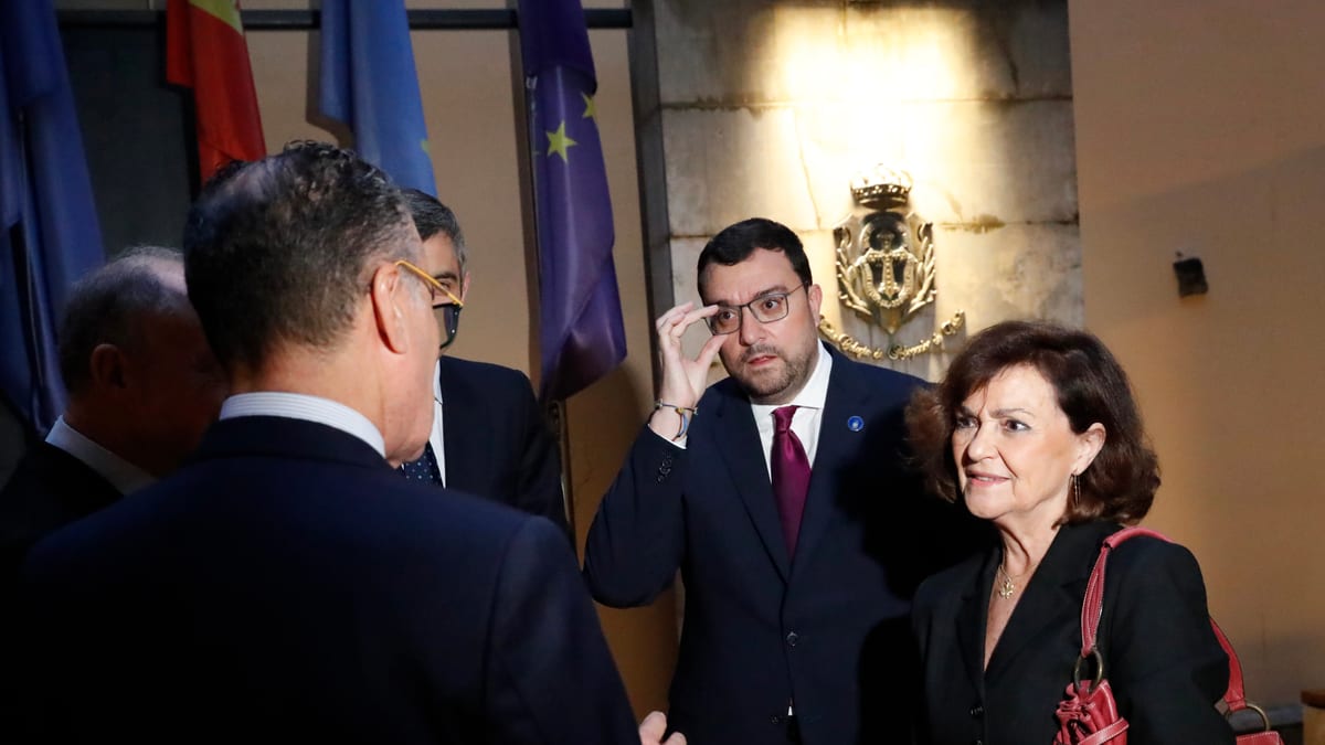 Presidente del Principado de Asturias en acto de la Real Academia Asturiana de Jurisprudencia y Legislación y el Consejo de Estado