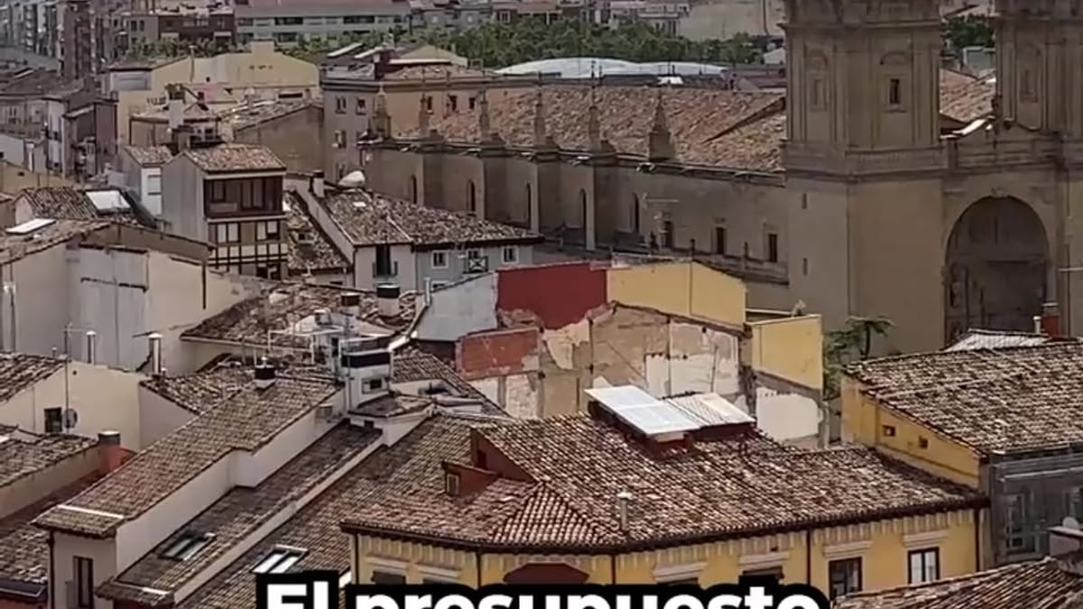 El alcalde de Logroño, Conrado Escobar, presenta el anteproyecto de presupuestos municipales para 2027