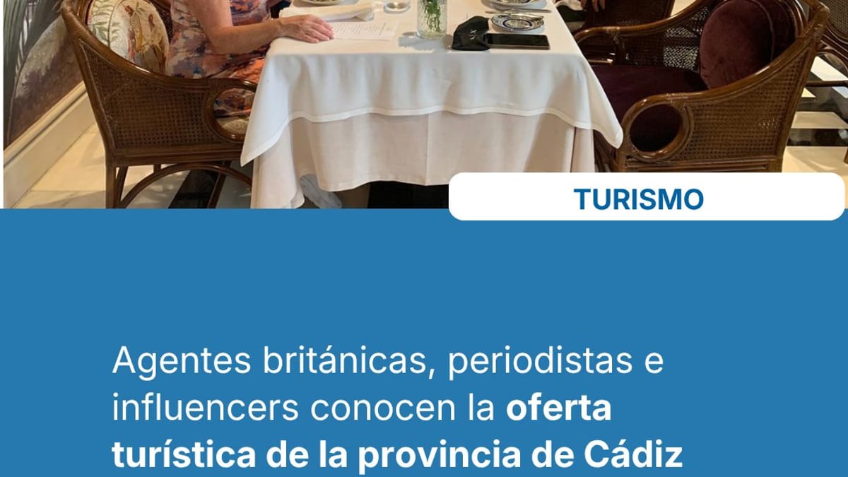 Agentes de viaje y profesionales del turismo británicos, alemanes y suizos durante su visita a la provincia de Cádiz
