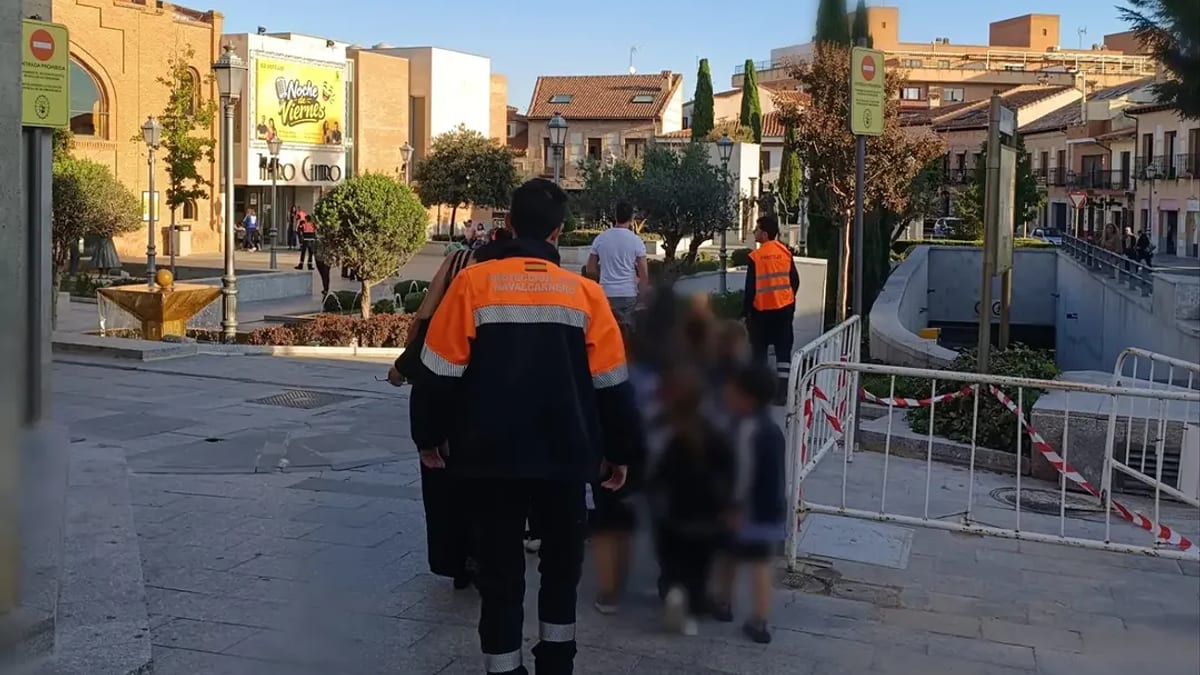 Personal de Protección Civil de Navalcarnero en actividades de acompañamiento y atención sanitaria de emergencia
