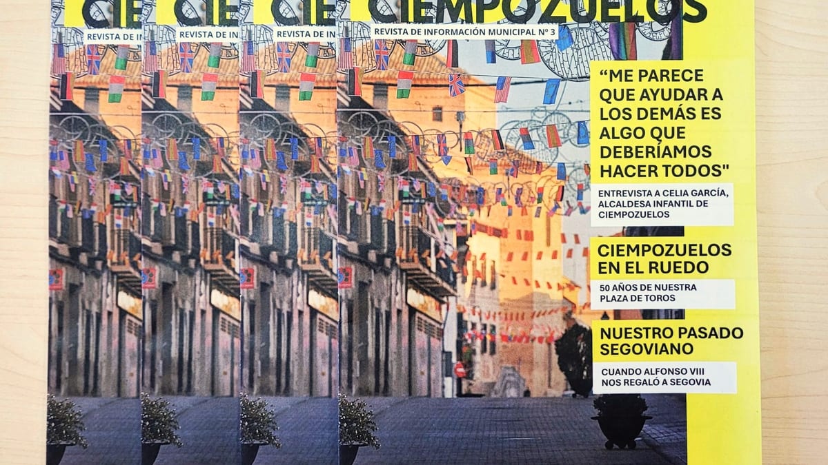 Portada del número 3 de la revista de información municipal 'hola Ciempozuelos'