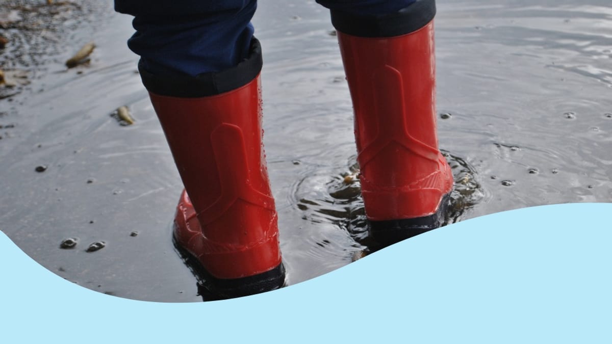 Infografía del Ministerio de Derechos Sociales sobre recomendaciones de agua potable y alimentación tras inundaciones