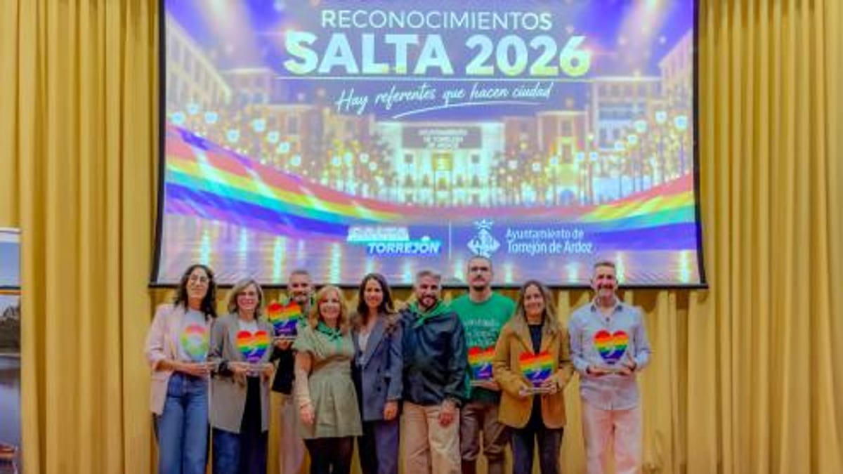 Imagen de la gala de Reconocimientos SALTA 2026 del Ayuntamiento de Torrejón de Ardoz