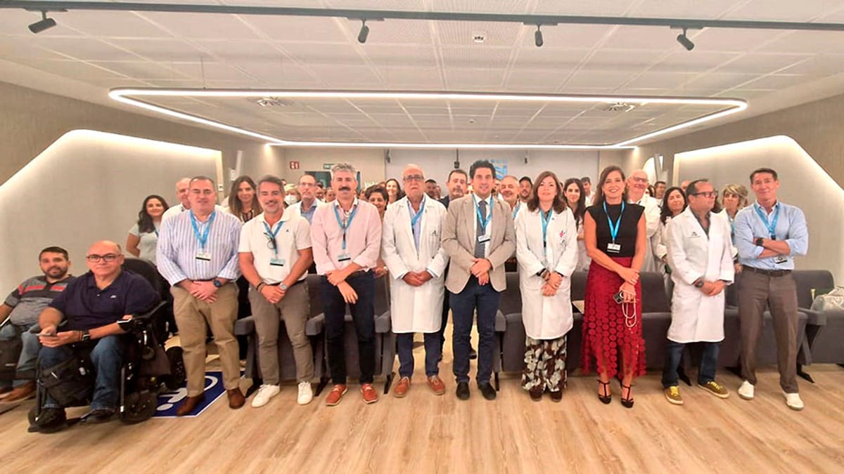 Presentación de la nueva web del SAS en el Regional de Málaga