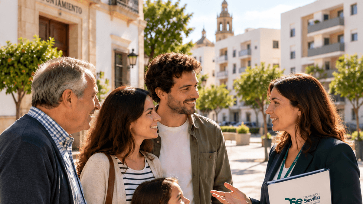 Campaña de Sevilla Activa sobre registros de demandantes de vivienda con la Diputación de Sevilla