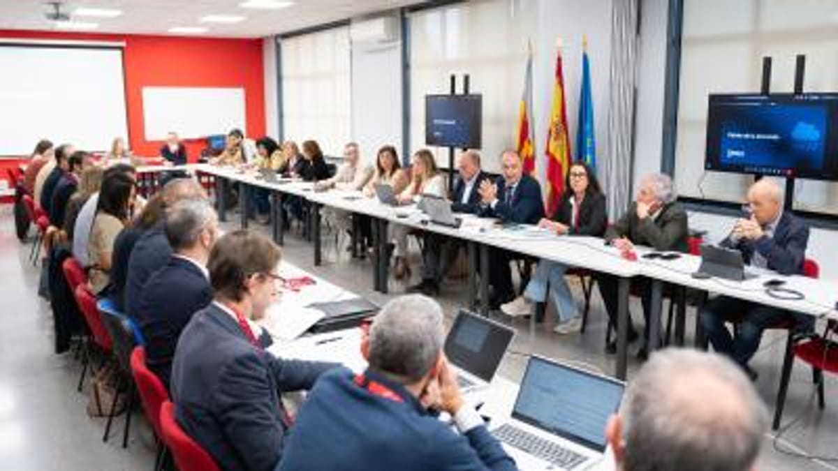 Reunión de coordinación institucional en la Generalitat Valenciana para la respuesta ante la dana Adam