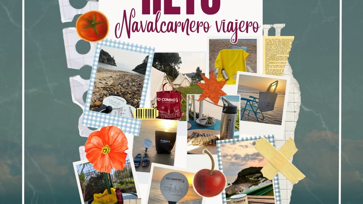 Cartel de la exposición fotográfica Reto Viajero en Navalcarnero del 1 al 15 de octubre