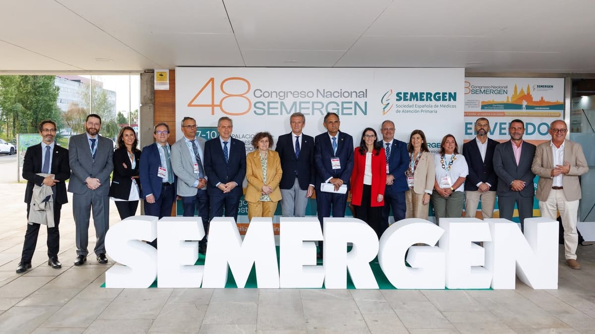 Alfonso Rueda Valenzuela participa en el 48º Congreso Nacional de Semergen en Santiago
