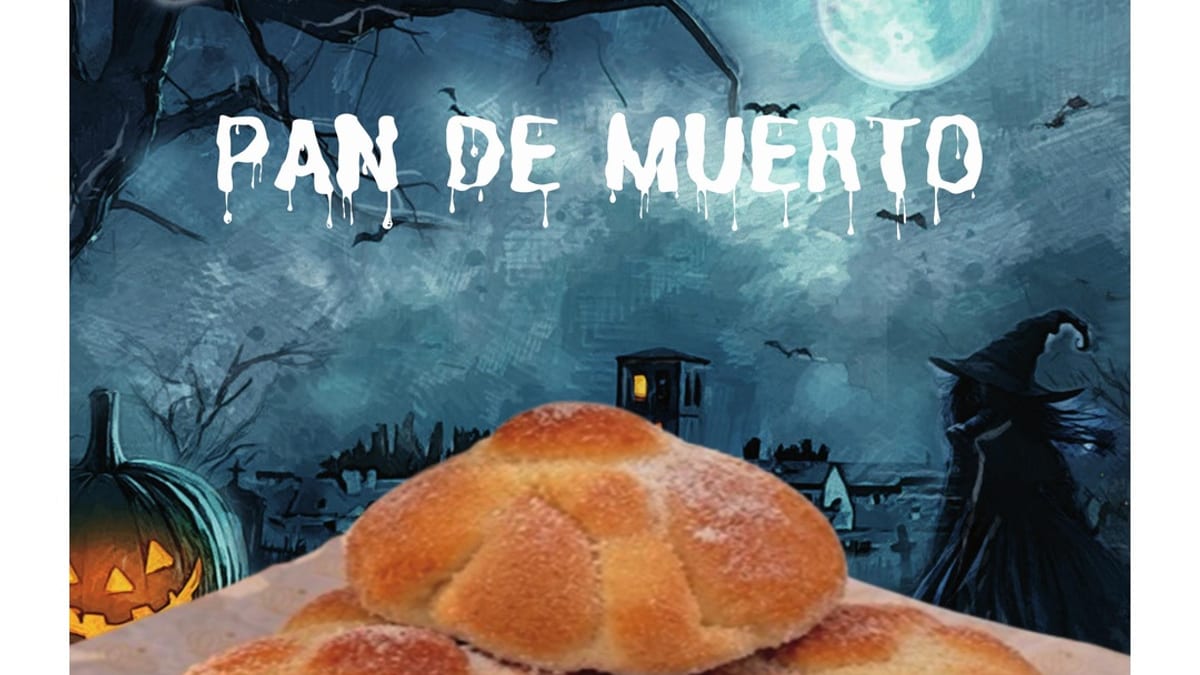 Cartel promocional de la ruta de tapa terrorífica de Halloween en Paracuellos de Jarama con motivos de calabazas y temática festiva