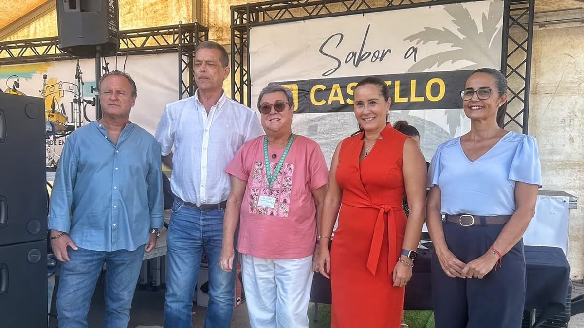 Cartel promocional de la feria Sabor a Castillo en El Castillo, Caleta de Fuste, Fuerteventura