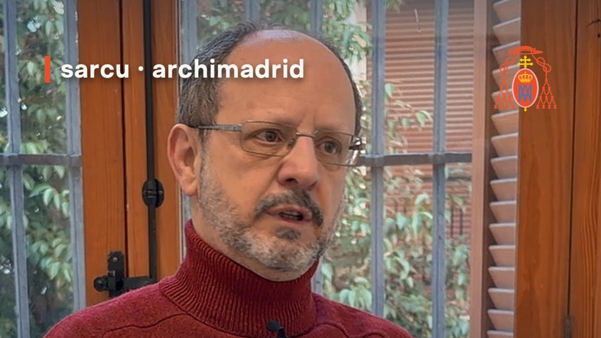 Ignacio María Fernández de Torres, sacerdote del SARCU, en imagen publicada por la Archidiócesis de Madrid