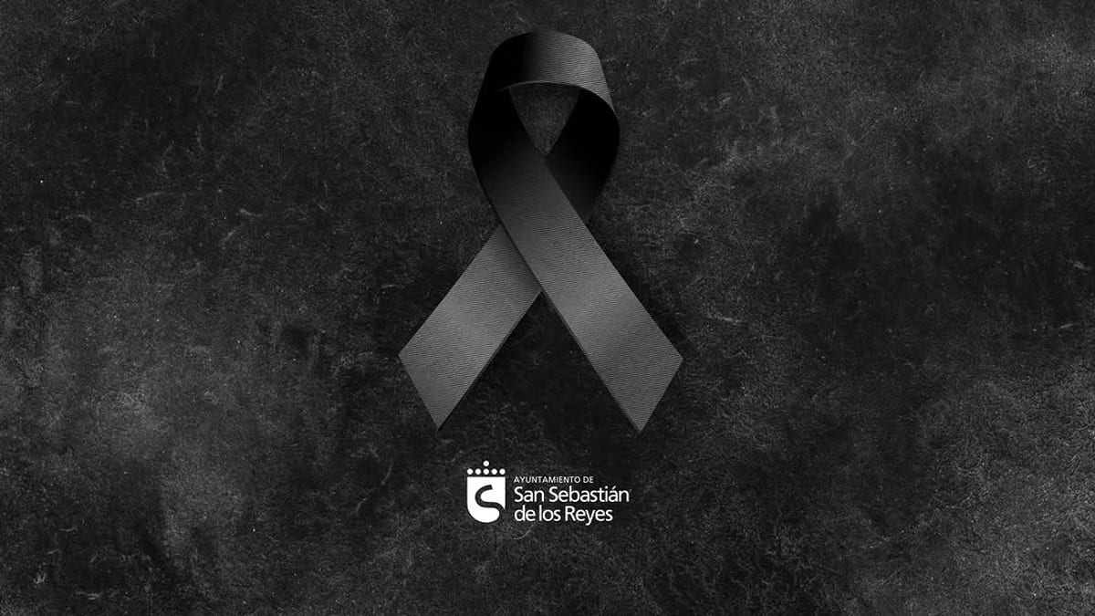 Comunicado del Ayuntamiento de San Sebastián de los Reyes expresando condolencias por el accidente ferroviario de Toledo