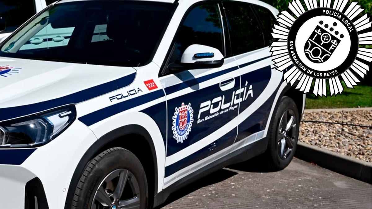 Intervención de la Policía Local de San Sebastián de los Reyes en operativo de control de seguridad vial