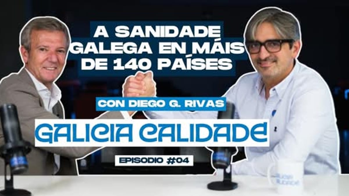 Episodio #04 de Galicia Calidade con Alfonso Rueda y Diego González Rivas sobre la cirugía gallega