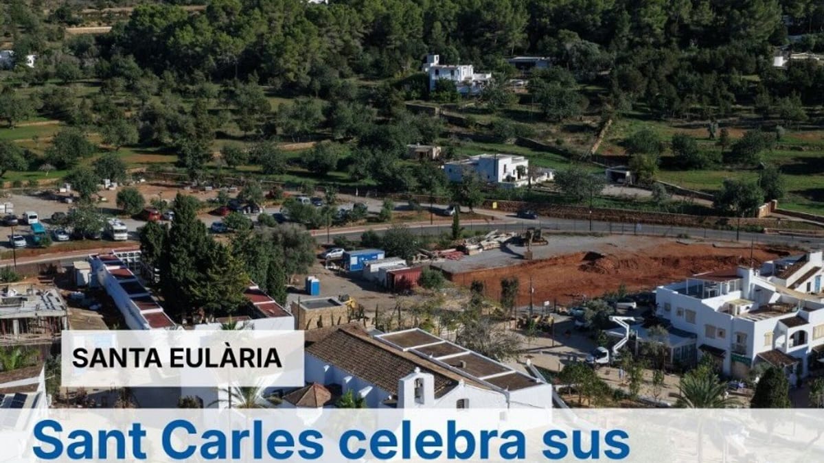 Cartel de las fiestas de Sant Carles con información sobre las actividades y celebraciones