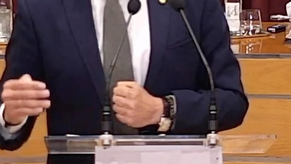 Conrado Escobar, alcalde de Logroño, presenta datos de reducción de criminalidad