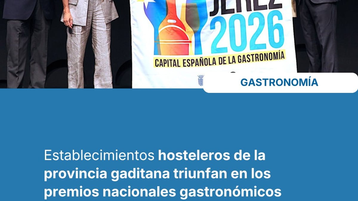Establecimiento hostelero premiado en los Premios Gastro&Cía de La Razón 2026, Jerez, Capital Española de la Gastronomía