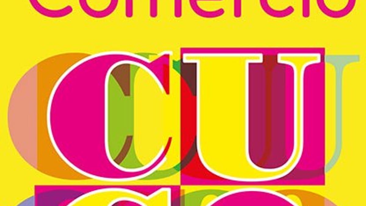 Cartel de la Semana del Comercio y CUCOStock en Logroño, con logos e información de la feria de oportunidades