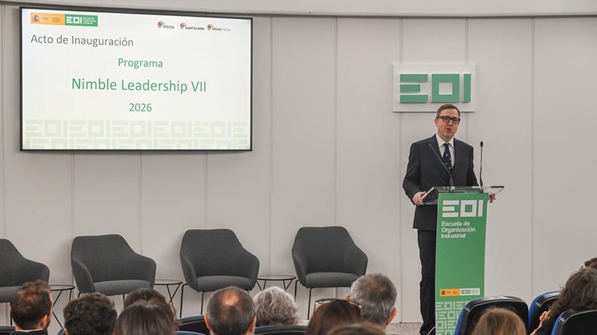 Acto de inauguración de la séptima edición del Programa Nimble Leadership para Grupo Prisa en EOI