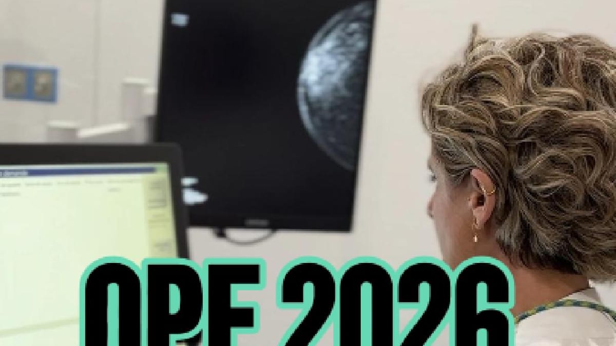 Cartel informativo OPE 2026 del SESCAM con datos de convocatoria de plazas para personal sanitario y no sanitario