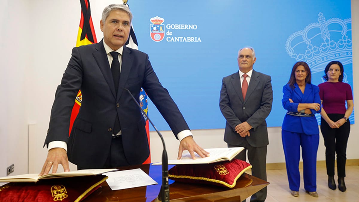 Acto de toma de posesión de los nuevos directores generales de Justicia e Inclusión Social de Cantabria