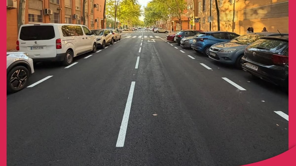 Plan de asfaltado en Sevilla Este con las cuatro calles a repavimentar: Fernanda Calado, Flor de Retama, Flor de Albahaca y Flor de Papel