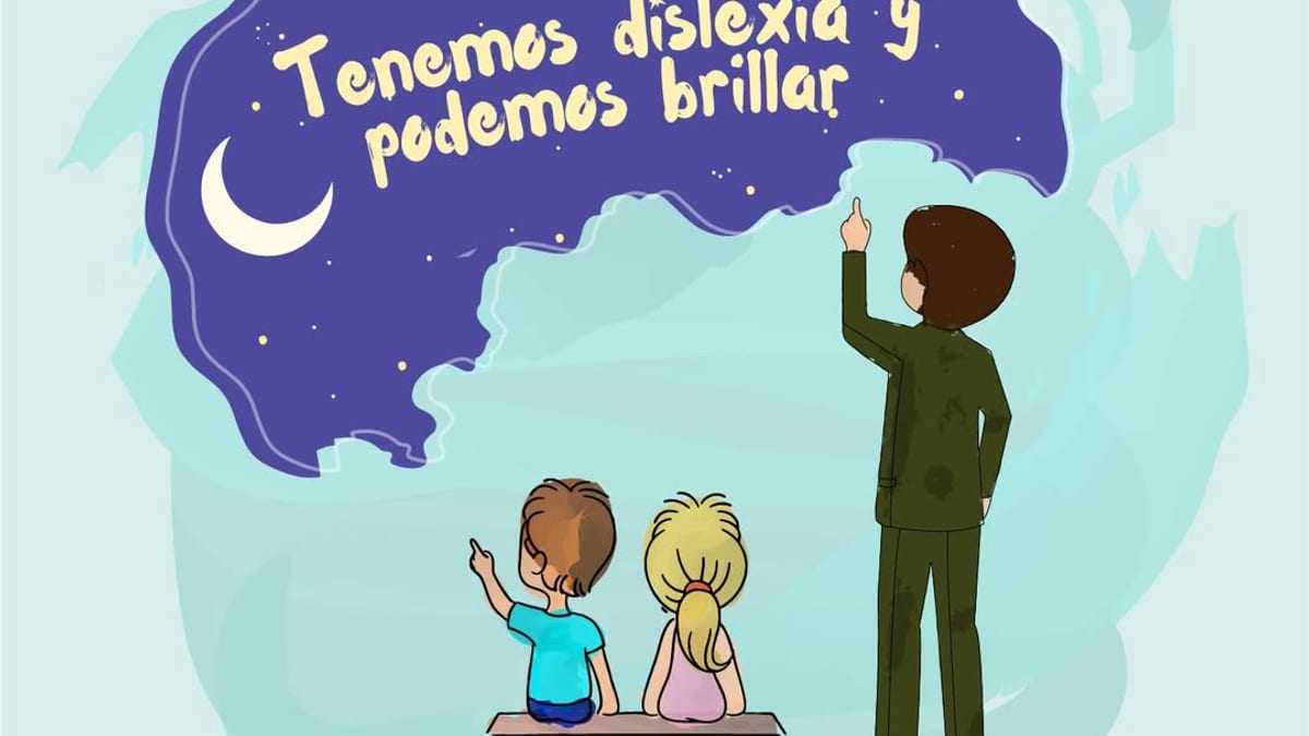 Cartel del Día Internacional de la Dislexia 2026 con el lema 'Tenemos dislexia y podemos brillar' y la campaña #UnidosPorLaDislexia