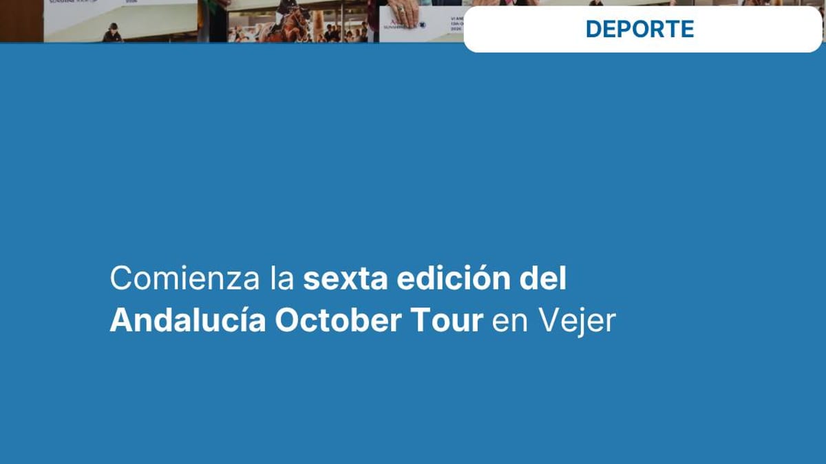Competición ecuestre del Andalucía October Tour en Vejer de la Frontera con jinetes participantes