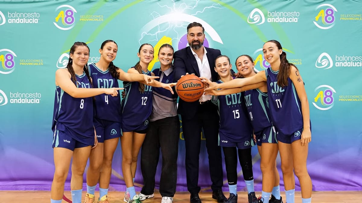 Selección provincial de baloncesto de Cádiz con siete jugadoras de Cadi Cadi