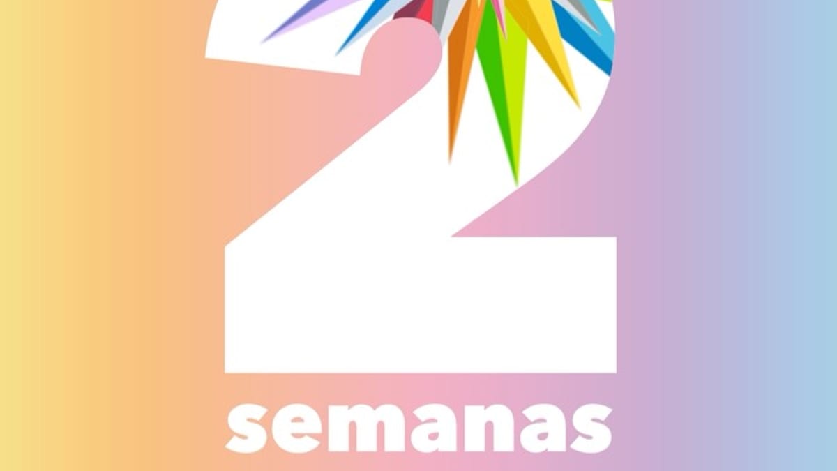 Cartel promocional de South2026 anunciando que quedan dos semanas para el South International Series Festival