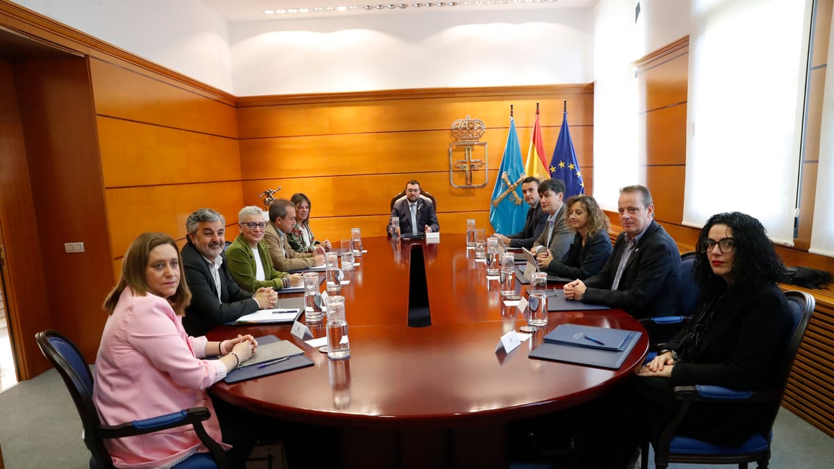 Consejo de Gobierno del Principado de Asturias en sesión plenaria
