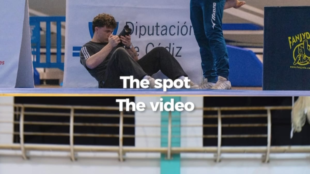Atletas de judo participando en el bloque final de la Super Copa de España Infantil de Cádiz