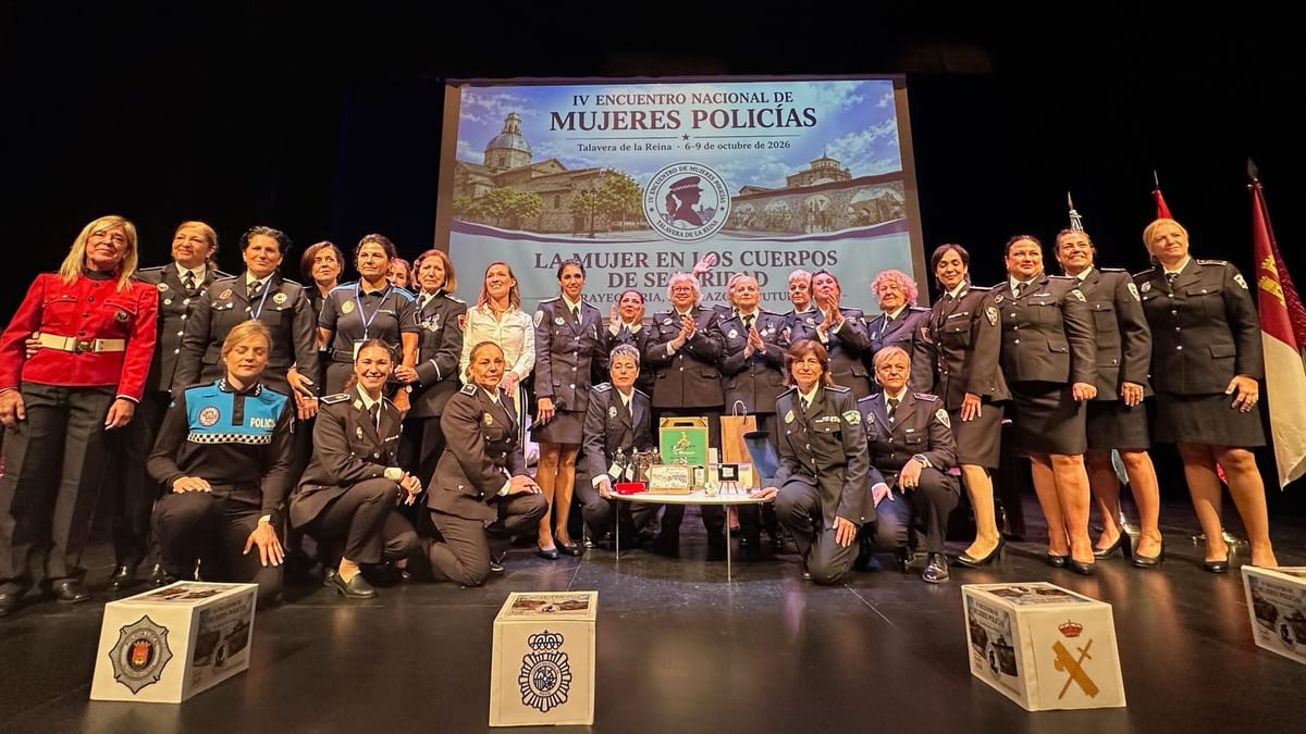 IV Encuentro Nacional de Mujeres Policías en Talavera de la Reina, 6-9 de octubre de 2026