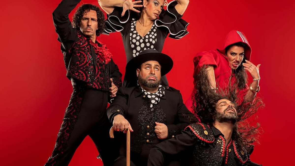 Cartel promocional de los espectáculos del Teatro Auditorio Adolfo Marsillach de San Sebastián de los Reyes con fechas y títulos de las tres propuestas culturales
