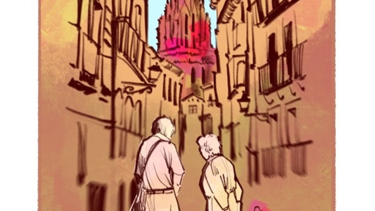 Cartel informativo del Ayuntamiento de Toledo sobre programación para personas mayores con actividades contra la soledad no deseada